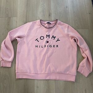 Tommy Hilfiger Women hoodie sweater pink size XL